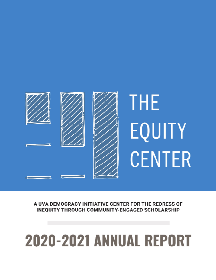 The Equity Center 2020-2021 Annual Report cover page