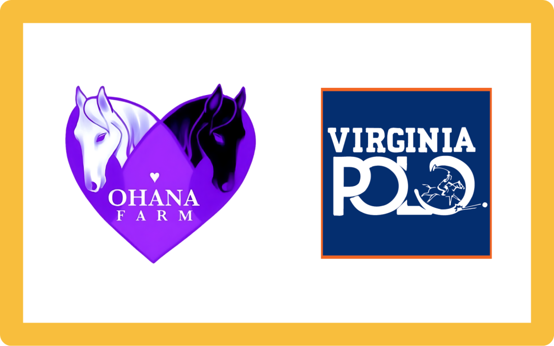 Ohana Horse Farm & Virginia Polo logos