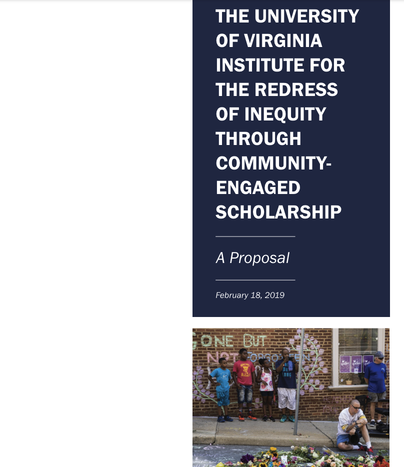 Equity Institute Proposal Title Page