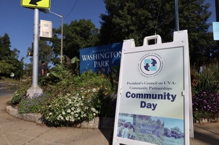 2024 Community Day_Washington Park Sign