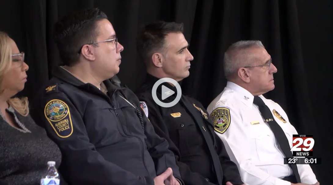 Charlottesville, Albemarle County, and UVA police chiefs