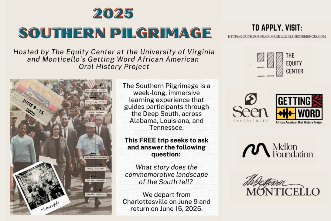 Southern Pilgrimage 2025 flyer